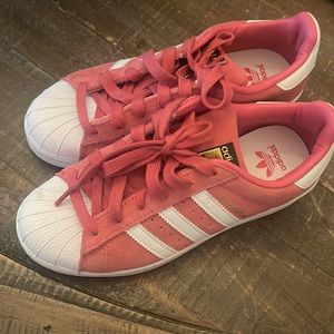 Pink adidas size 6.5 (men’s 4.5) used